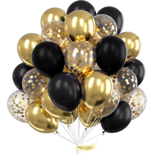 Partywoo gold and black - partywoo,