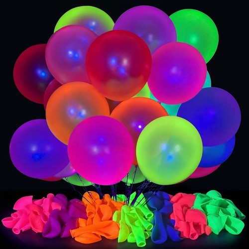 100pcs inch neon - uv,